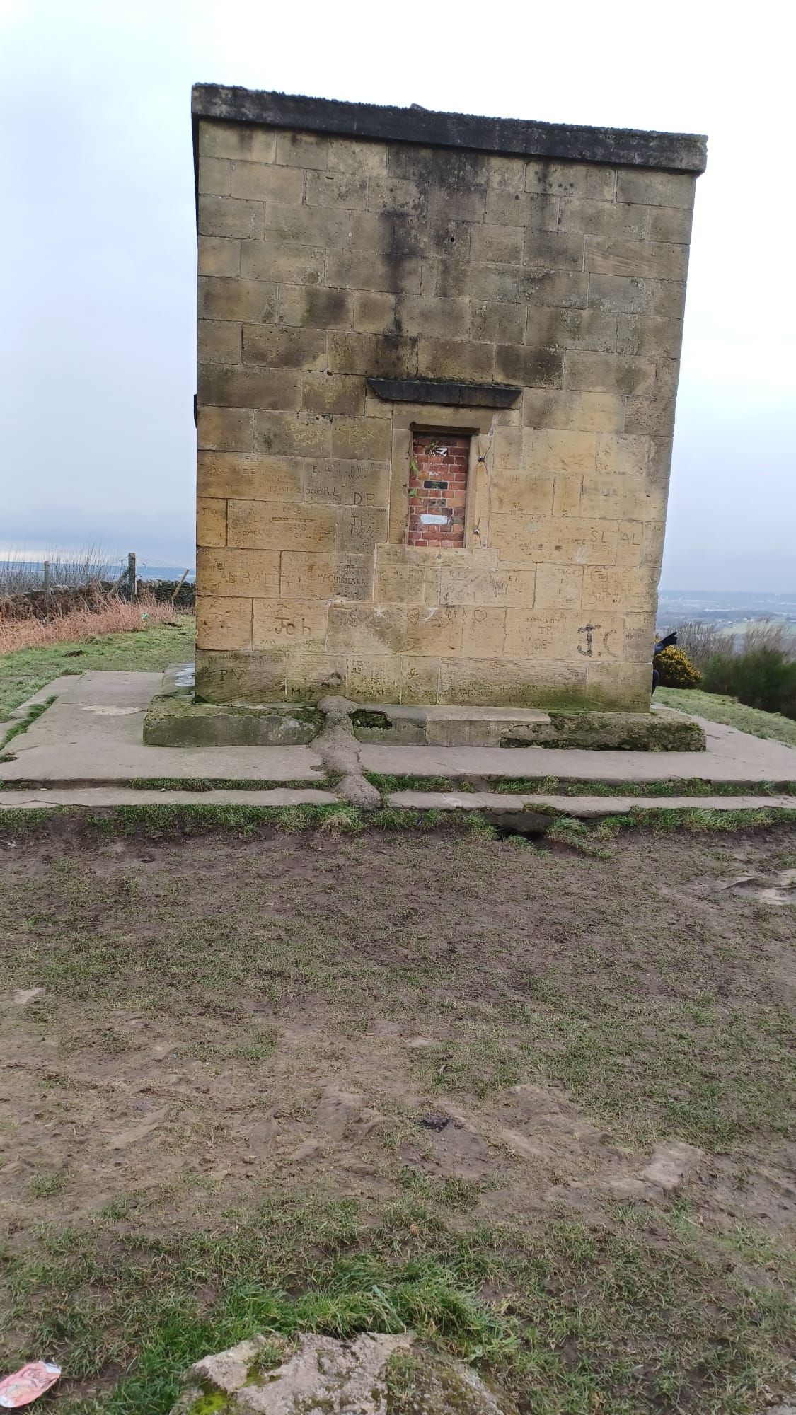 Memorial passed on walk